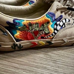 Desert embellished Vans